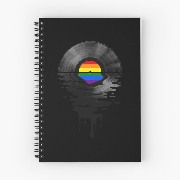 Item preview, Rainbow Melting Vinyl Record Music Lover designed and sold by marke770.