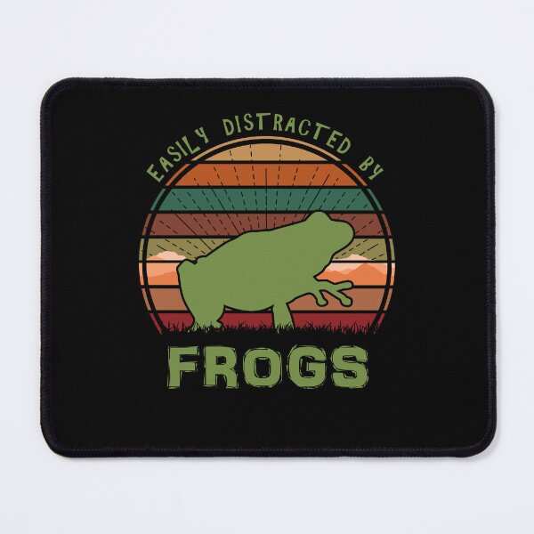 Item preview, Easily Distracted By Frogs Retro Sunset designed and sold by marke770.