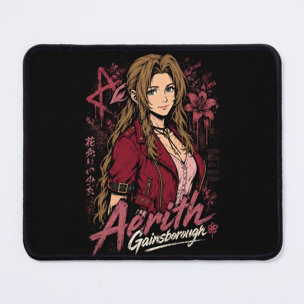 Item preview, Aerith Gainsborough - Flower Theme designed and sold by superhetero.