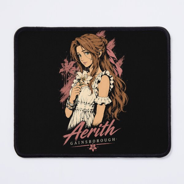 Item preview, Aerith Gainsborough - Minimalist Flower designed and sold by superhetero.