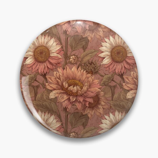Item preview, Minimalistic Sunflower Print  - Flower Bouquet Pattern - Birthday Gifts designed and sold by RoyalStarsPatts.