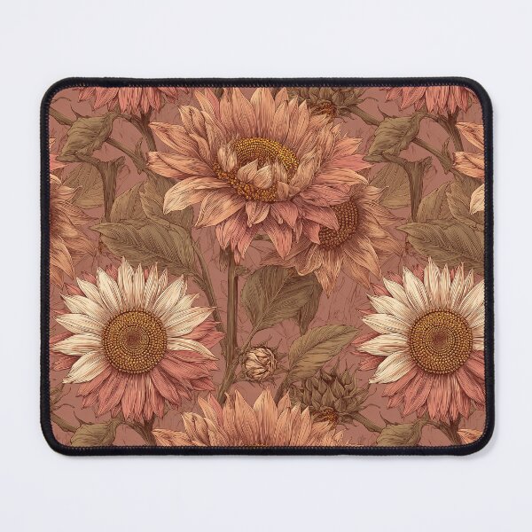 Item preview, Minimalistic Sunflower Print - Flower Bouquet Pattern - Birthday Gifts designed and sold by RoyalStarsPatts.
