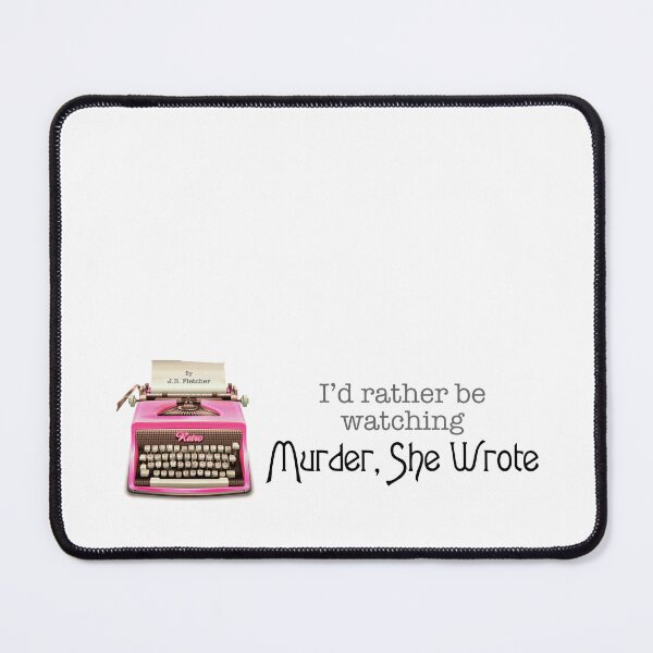 Item preview, I’d Rather Be Watching… (Pink on White) designed and sold by PawsitiveMum3.