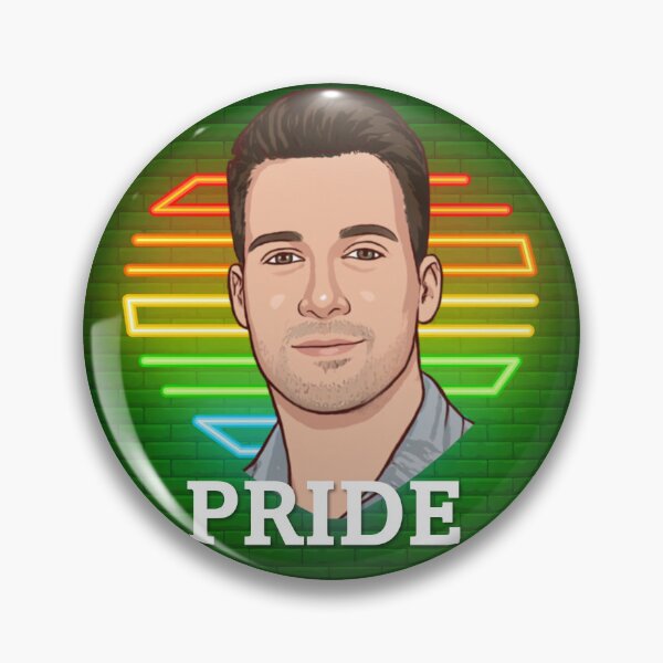 Item preview, James Pride Button & stickers designed and sold by SBACreations.