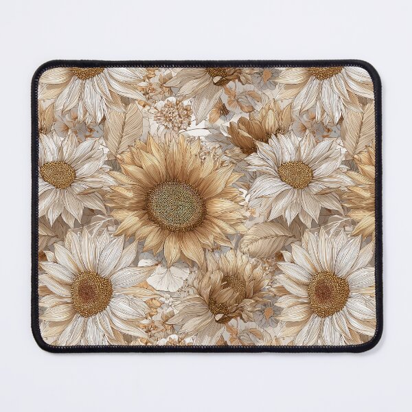 Item preview, Petaled Sunflower Texture - Flower Floral Pattern - Birthday Gifts For Boyfriend designed and sold by RoyalStarsPatts.
