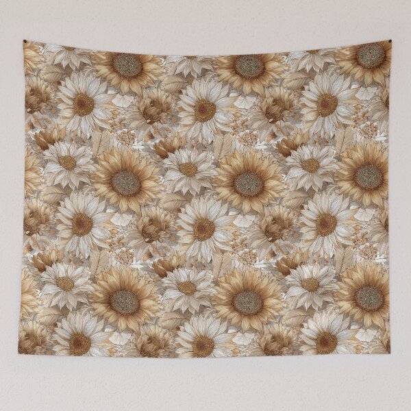 Item preview, Petaled Sunflower Texture - Flower Floral Pattern - Birthday Gifts For Boyfriend designed and sold by RoyalStarsPatts.