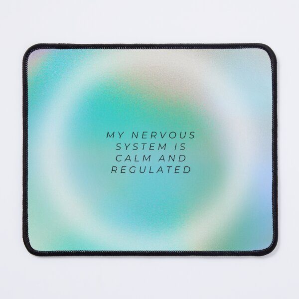 Item preview, Calm & Peace Nervous System Regulation Affirmation Print designed and sold by SoftStudioDesigns.