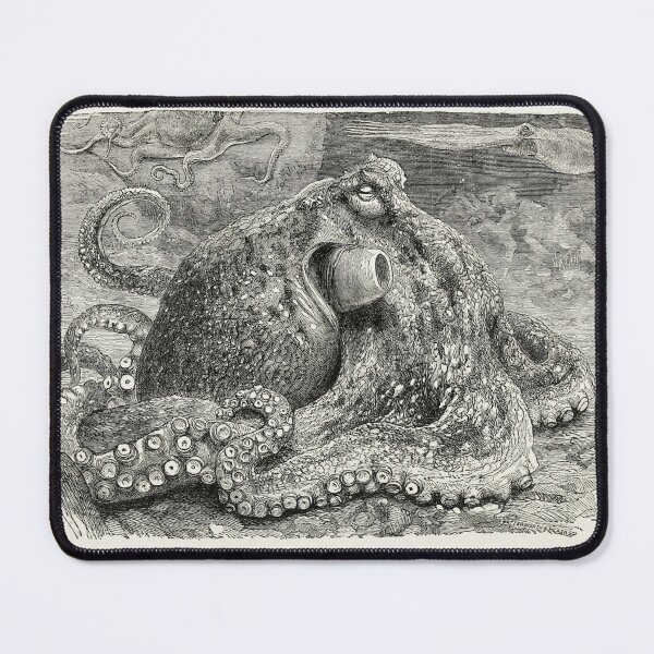 Item preview, The Octopus (Octopus vulgaris) (1883) designed and sold by FindlayFinds.