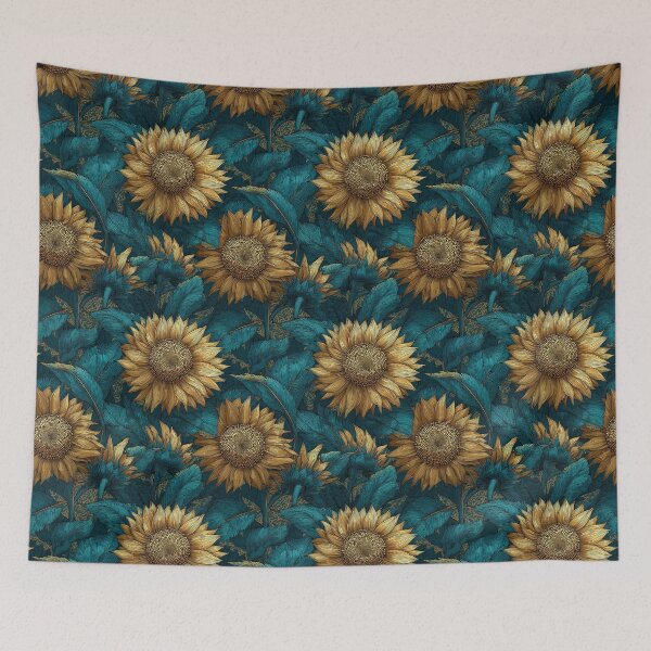 Item preview, Lush Sunflower Texture - Flower Floral Pattern - Birthday Gifts For Dad designed and sold by RoyalStarsPatts.
