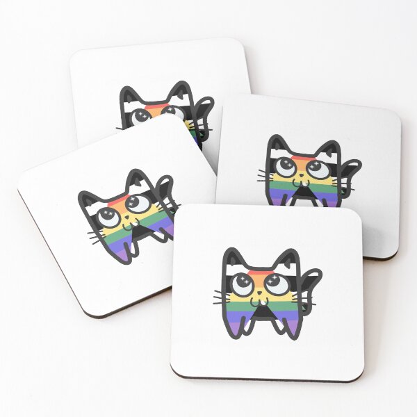 Item preview, Straight ally kitty pride month designed and sold by Jamf-art.