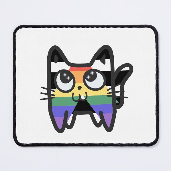 Item preview, Straight ally kitty pride month designed and sold by Jamf-art.