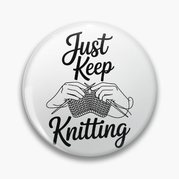 Item preview, Just Keep Knitting designed and sold by jkrphoto.