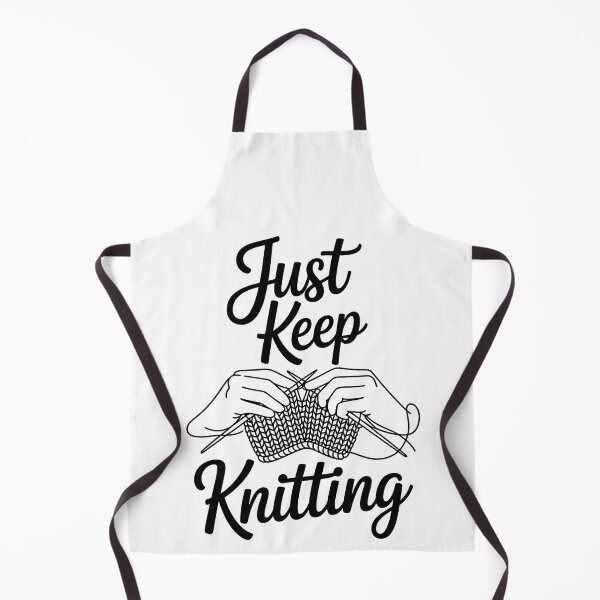 Item preview, Just Keep Knitting designed and sold by jkrphoto.