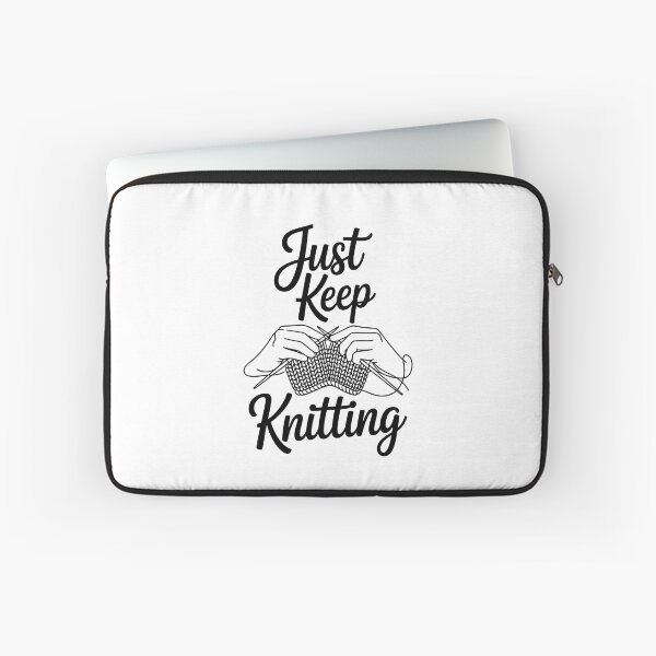 Item preview, Just Keep Knitting designed and sold by jkrphoto.