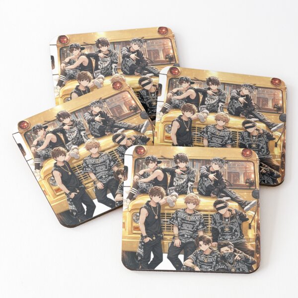 Item preview, BTS No More Dream 2013 Fan Art | Debut Era Bangtan Tribute | ARMY K-Pop Artwork designed and sold by Sandra2913.