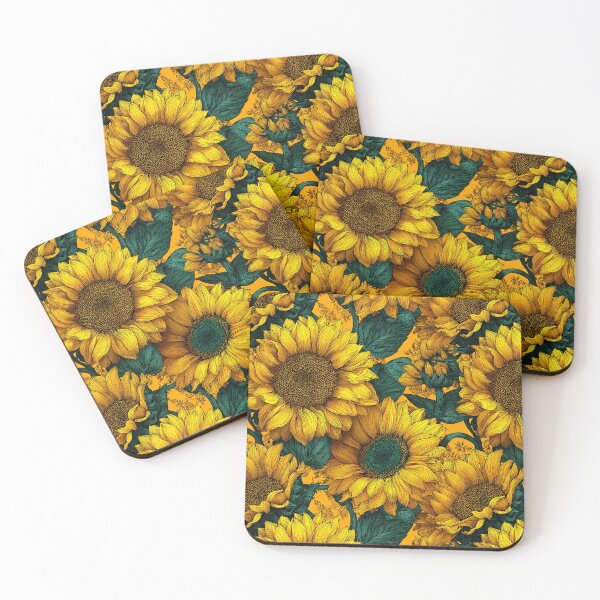 Item preview, Trendy Sunflower Texture  - Birth Flower Pattern - Birthday Gifts For Girlfriend designed and sold by RoyalStarsPatts.