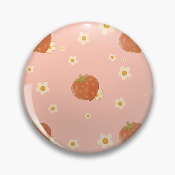 Item preview, Seamless Straberry and flowers pattern designed and sold by LemonDrizzleArt.