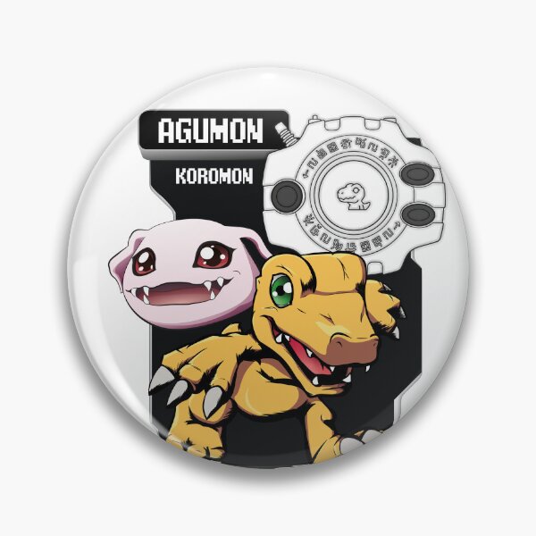 Item preview, AGUMON KOROMON DIGIMON DIGITAL MONSTER designed and sold by rabardock.