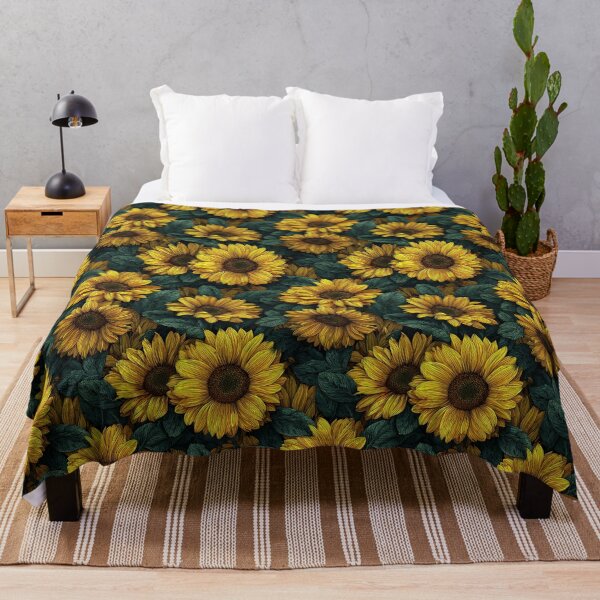 Item preview, Classic Sunflower Floral - Flower Bouquet Pattern - Birthday Gifts For Her designed and sold by RoyalStarsPatts.
