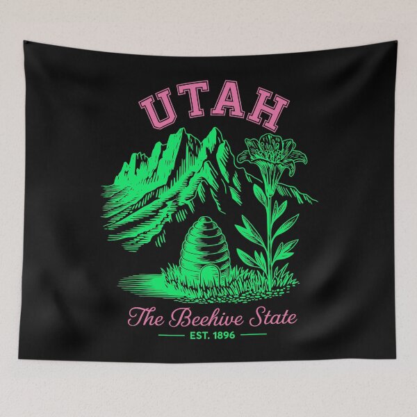 Item preview, Utah The Beehive State designed and sold by Whereiskim.
