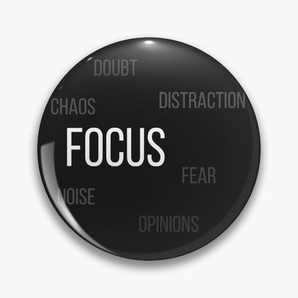 Item preview, Focus Over Everything - Minimalist Motivational Typography designed and sold by QCena.