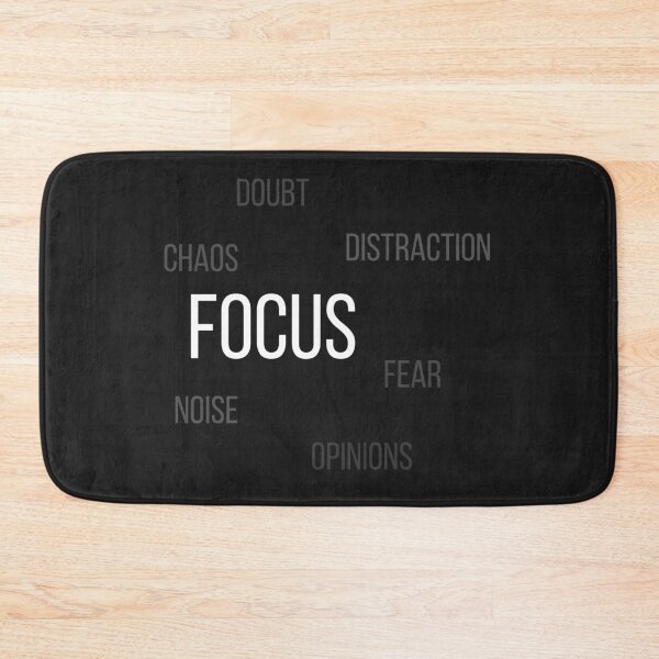 Item preview, Focus Over Everything - Minimalist Motivational Typography designed and sold by QCena.