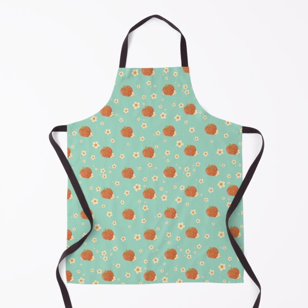 Item preview, Seamless Straberry and flowers pattern - Green! designed and sold by LemonDrizzleArt.