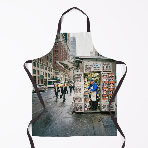 Item preview, NYC Newstand Celebrating NY Knicks NBA Final Championship designed and sold by Home Decor Art.