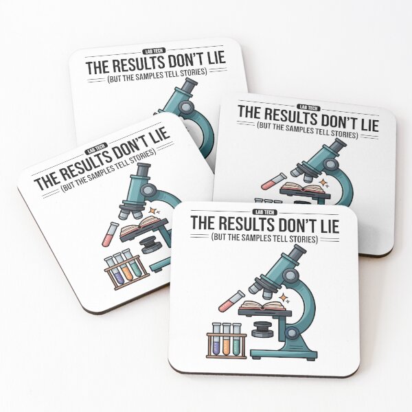 Item preview, Lab Tech The Results Don't Lie But the Samples Tell Stories — Funny Lab Week Gift designed and sold by EXATEES  ⭐⭐⭐⭐⭐.