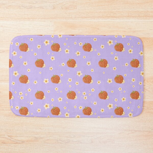 Item preview, Seamless Straberry and flowers pattern - Purple! designed and sold by LemonDrizzleArt.