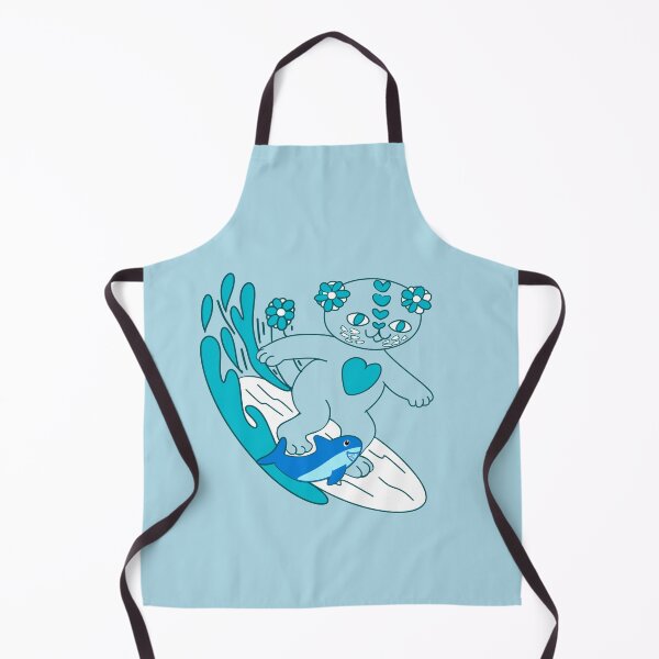 Item preview, Surfing love cat and Shark toy designed and sold by BritishDelights.