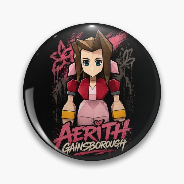 Item preview, Aerith - Retro FFVII designed and sold by superhetero.