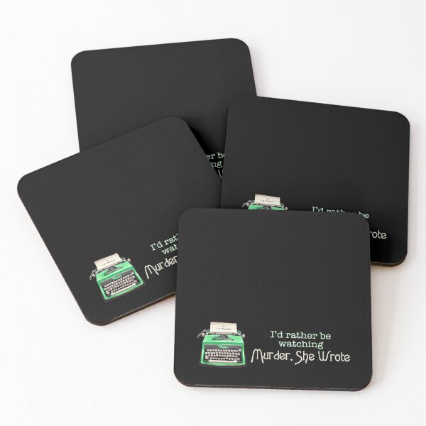 Item preview, I’d Rather Be Watching… (Green on Black) designed and sold by PawsitiveMum3.