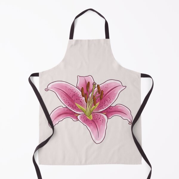Item preview, Pink Lily Flower Illustration designed and sold by Violet-Forge.