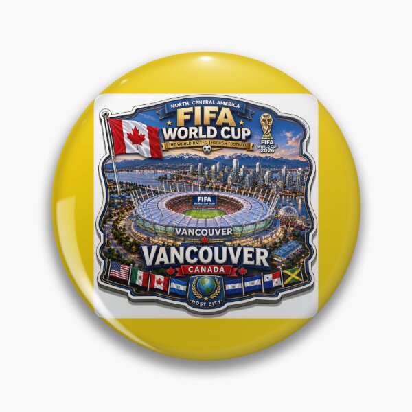 Item preview,  Vancouver FIFA World Cup 2026 Spectacular 3D Label  Label Text  designed and sold by PaintMeWorld.
