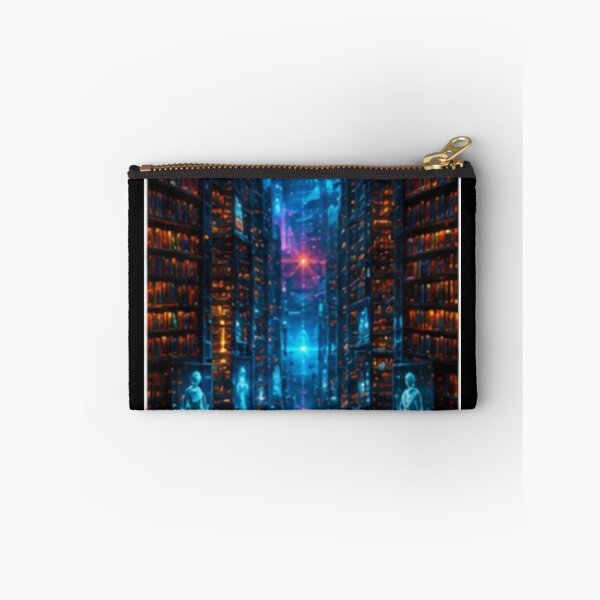Item preview, Cyberpunk Cyber City Neon Corridor Abstract Art designed and sold by bbbpetr100.