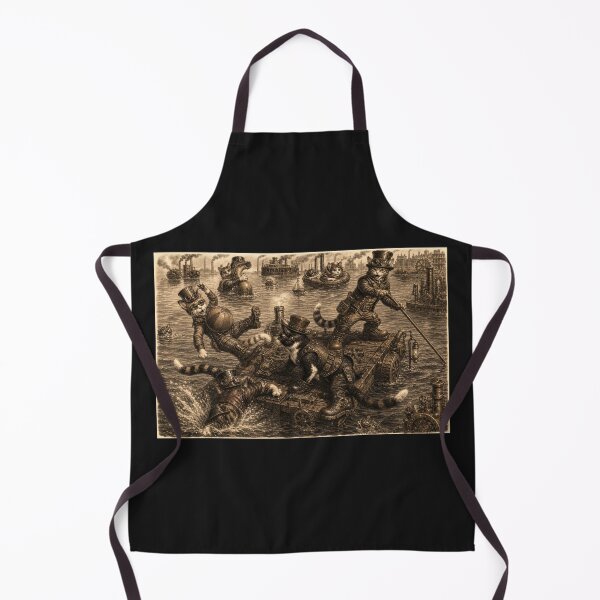 Item preview, EVERMORE966, VENI VIDI VICI- STEAMPUNK CATS! STEAMPUNK RAFTING! designed and sold by V3GFX.