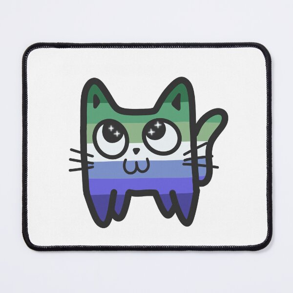 Item preview, Gay man kitty pride month designed and sold by Jamf-art.