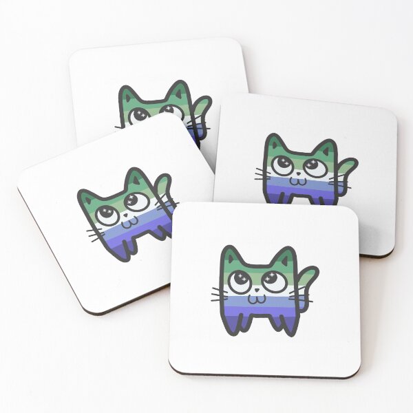 Item preview, Gay man kitty pride month designed and sold by Jamf-art.