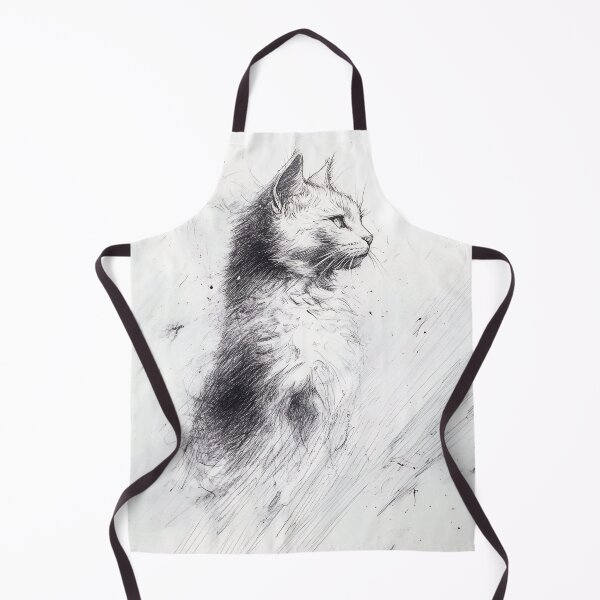 Item preview, Realistic cat pencil drawing designed and sold by Pencil-Art.