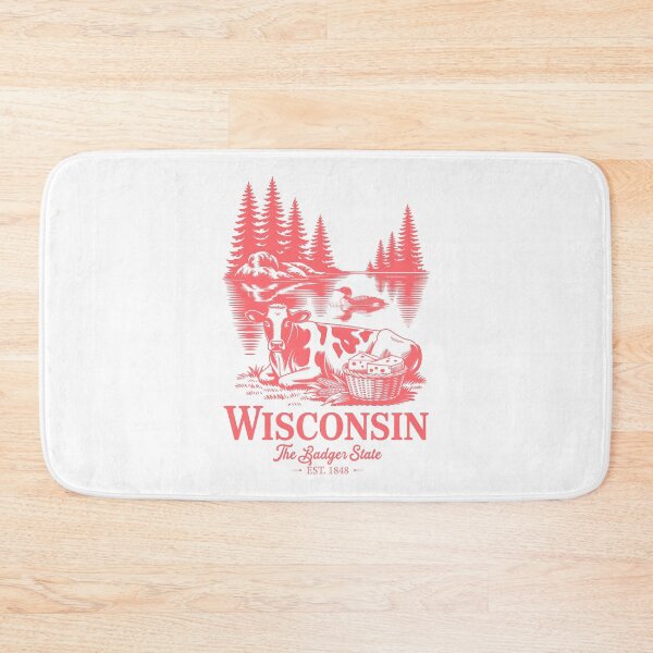 Item preview, Wisconsin The Badger State designed and sold by Whereiskim.