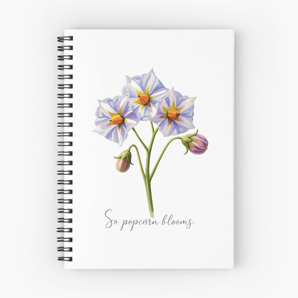 Item preview, Potato flower designed and sold by PrintLabStudio.