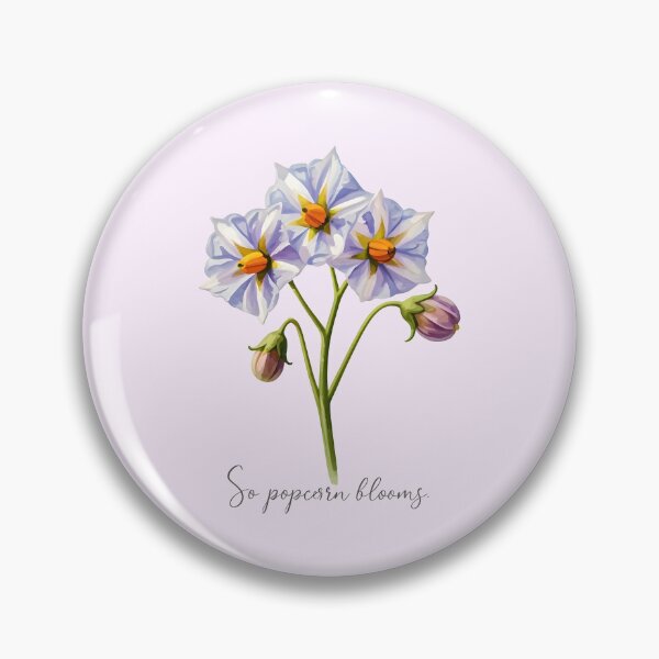 Item preview, Potato flower designed and sold by PrintLabStudio.