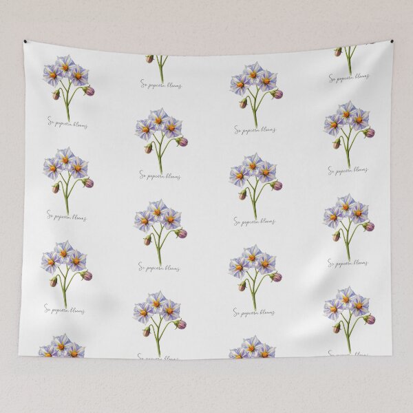 Item preview, Potato flower designed and sold by PrintLabStudio.
