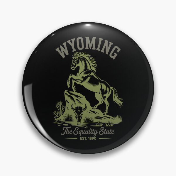 Item preview, Wyoming The Equality State designed and sold by Whereiskim.