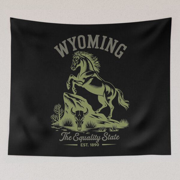 Item preview, Wyoming The Equality State designed and sold by Whereiskim.