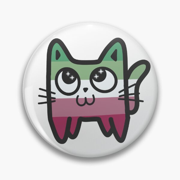 Item preview, Abrosexual kitty pride month designed and sold by Jamf-art.