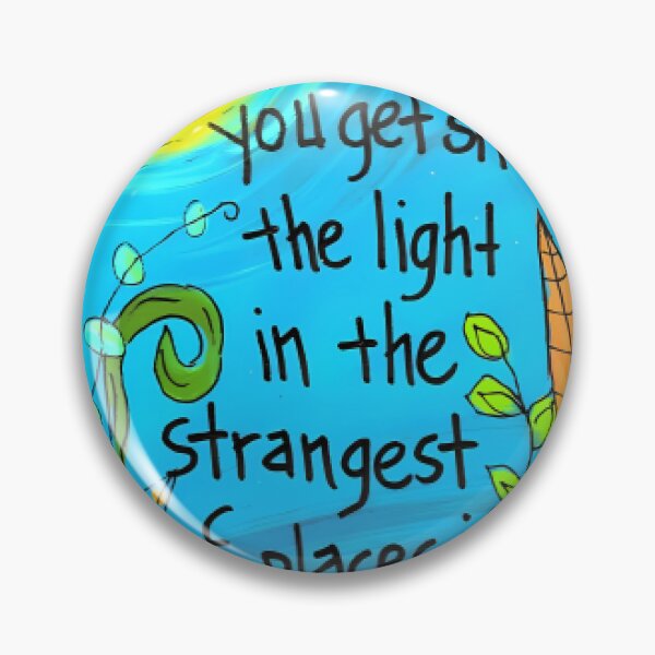 Item preview, Strangest of Places Starry Sky Quote designed and sold by deistfbahlsknz.