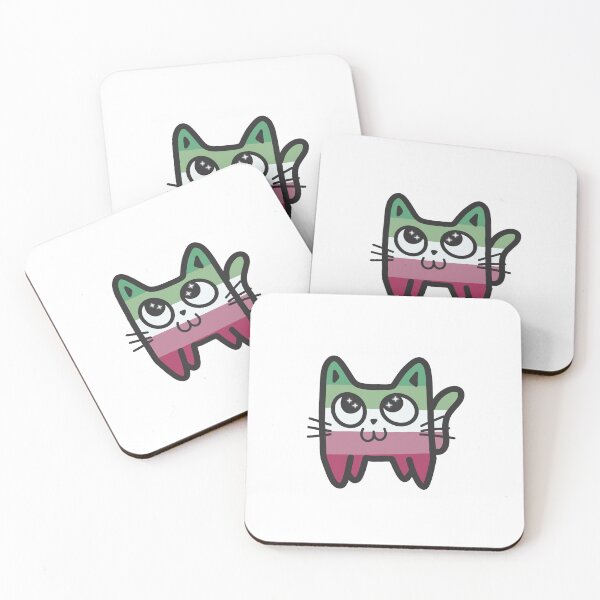 Item preview, Abrosexual kitty pride month designed and sold by Jamf-art.