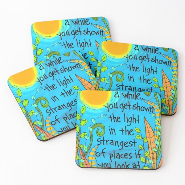 Item preview, Strangest of Places Starry Sky Quote designed and sold by deistfbahlsknz.